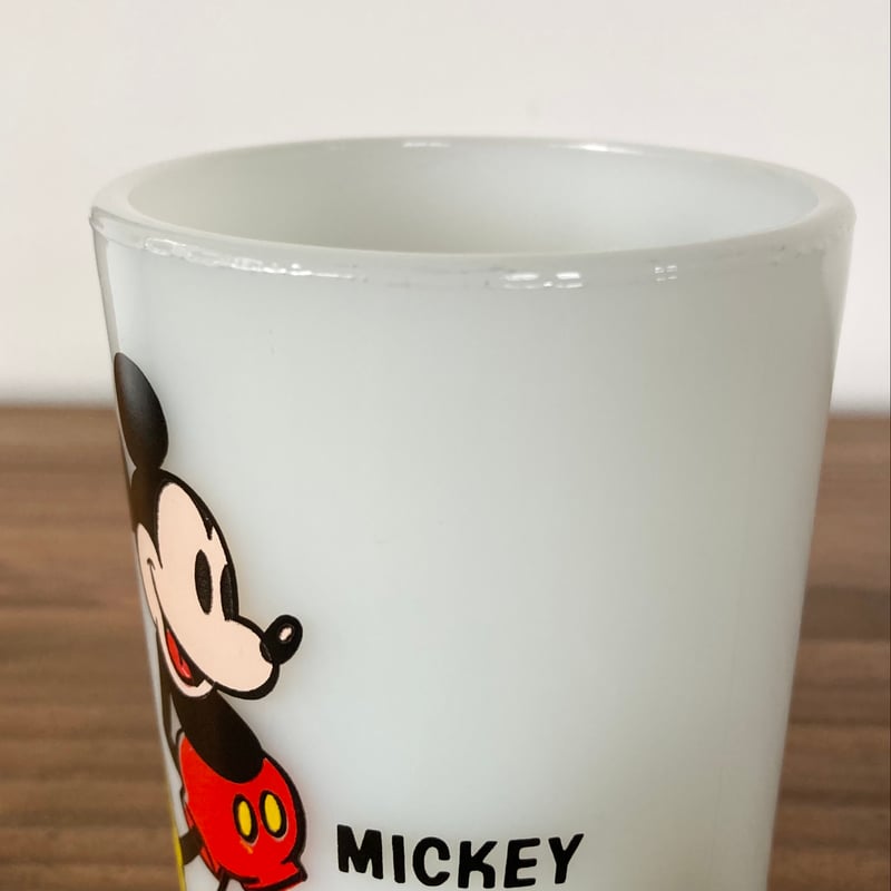 FIRE KING ANCHOR HOCKING Disney Old Mickey PEPS