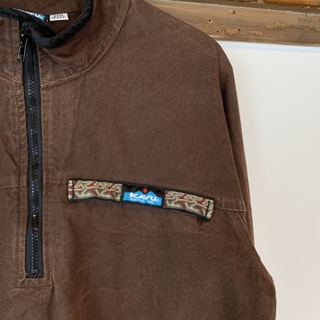 KAVU カブー スローシャツ USA製 1990s ブラウン