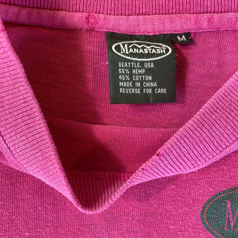 MANASTASH Hemp Tour S/S TEE 1990s | MILMOUNTAIN