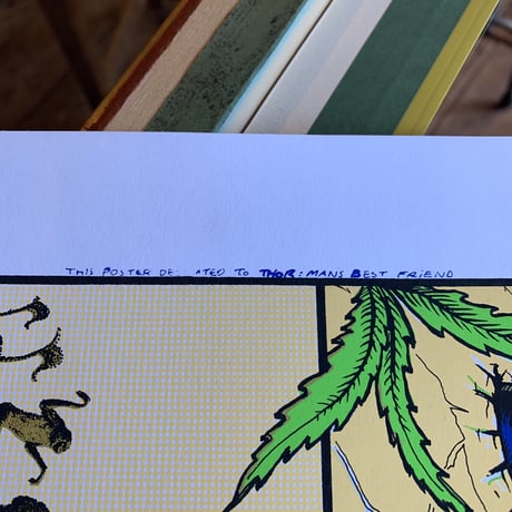 EMEK 1995 BLUES TRAVELER シルクスクリーンポスター vintage