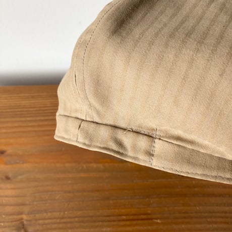 Angler's House アングラーズハウス グレンキャスケット ベージュ 未使用品 紙タグ付き／M