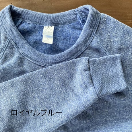 ALTERNATIVE APPAREL オルタナティブ アパレル エコフリース ラグラン スウェット