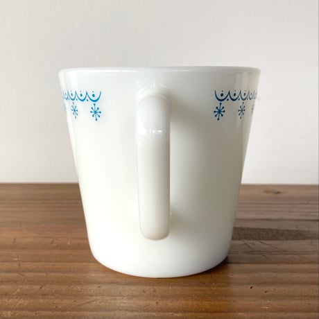 PYREX オールドパイレックス マグカップ／Snow Flake スノーフレーク ②