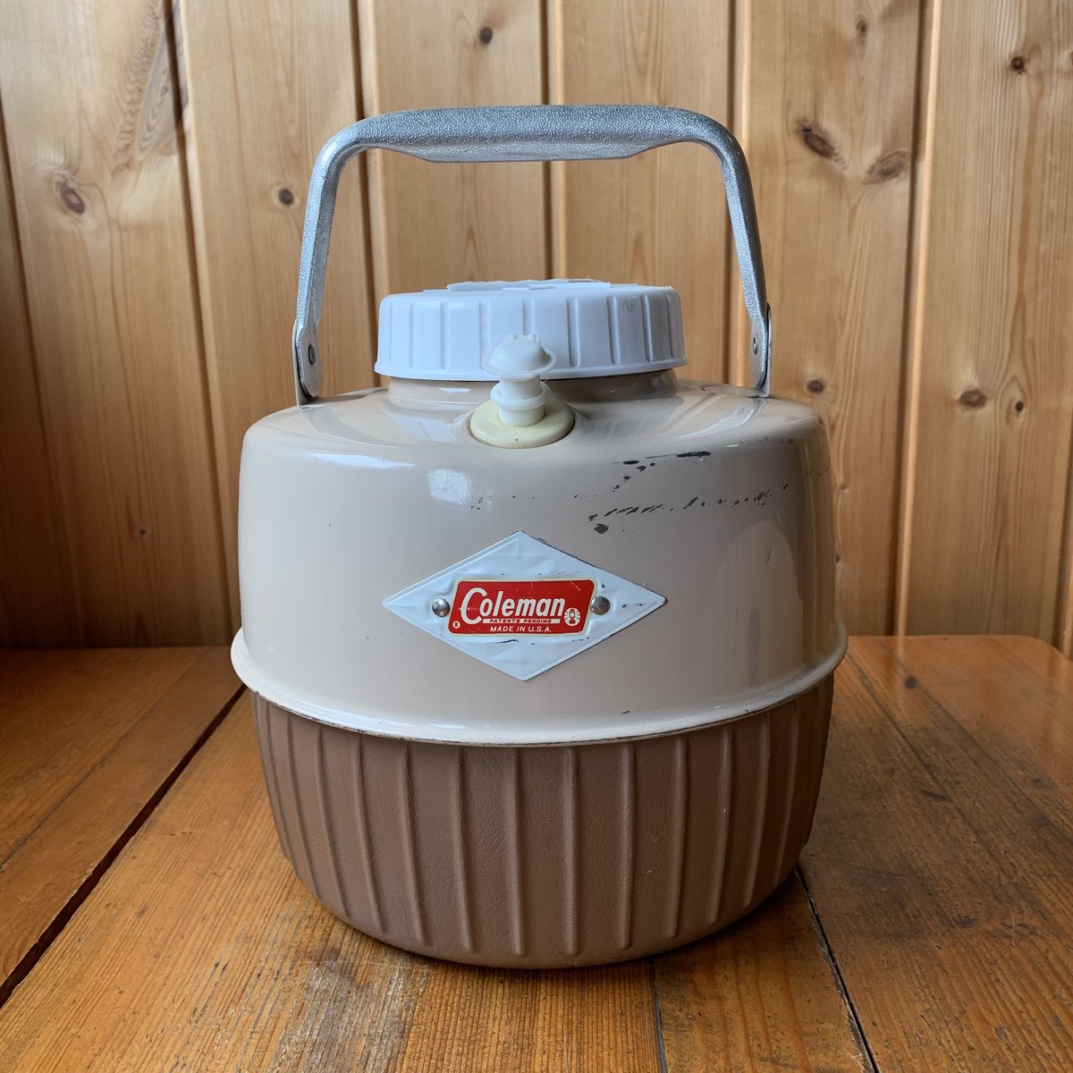 Coleman 1965年1月製 ウォータージャグ 1ガロン チョコパフェ Coleman 1965年1月製 ウォータージャグ 1ガロン チョコパフェ