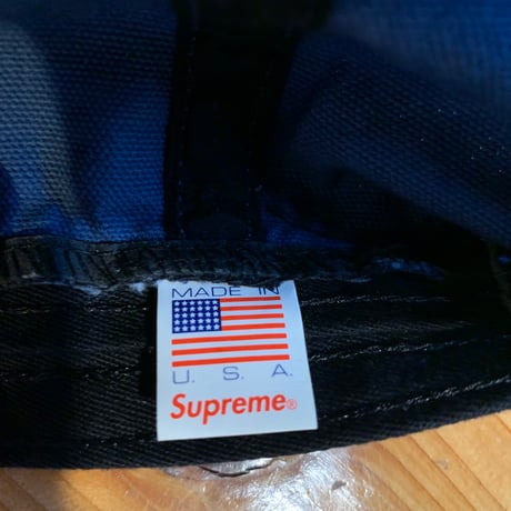 Supreme logo pattern 6-panel made in USA NOS デッドストック 2020 LIMITED シュプリーム 6パネル キャップ