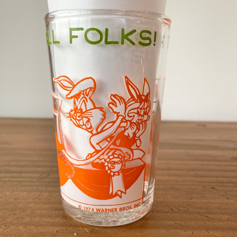 Welch's LOONEY TUNES ウェルチ ルーニー・テューンズ グラス 1974年
