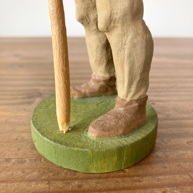 HENNING Wood Carving へニング木彫り彫刻／バイキング男性 | MILMOU