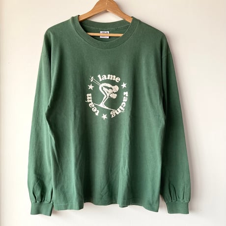 anvil made in USA L/S TEE 90年代 USA製 lame racing team