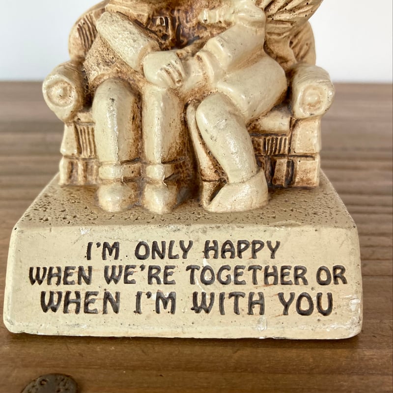アンクルサム　メッセージドール メッセージドール／I'M ONLY HAPPY WHEN WE'RE TOGETHER OR