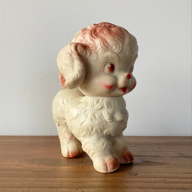 SUN RUBBER Rubber Squeak Doll サンラバー こいぬ ラバードール