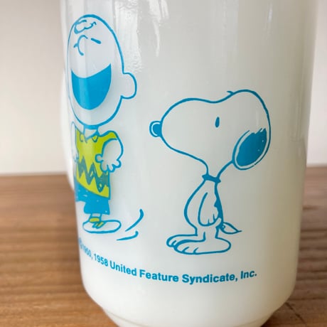 FIRE KING SNOOPY＆CHARLIE BROWN ファイヤーキング スヌーピー＆チャーリーブラウン マグカップ