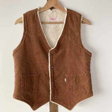 Levi’s リーバイス コーデュロイボアベスト 1970s