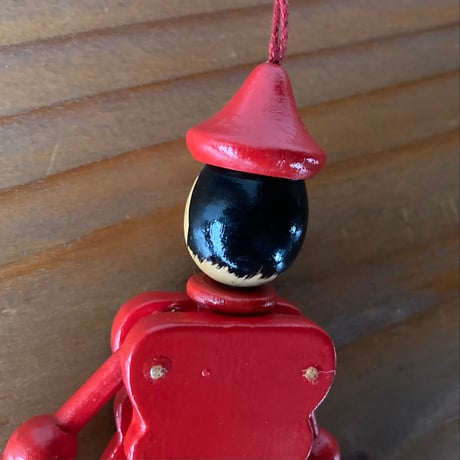 WOODEN PINOCCHIO 木製ピノキオ 吊り下げ人形