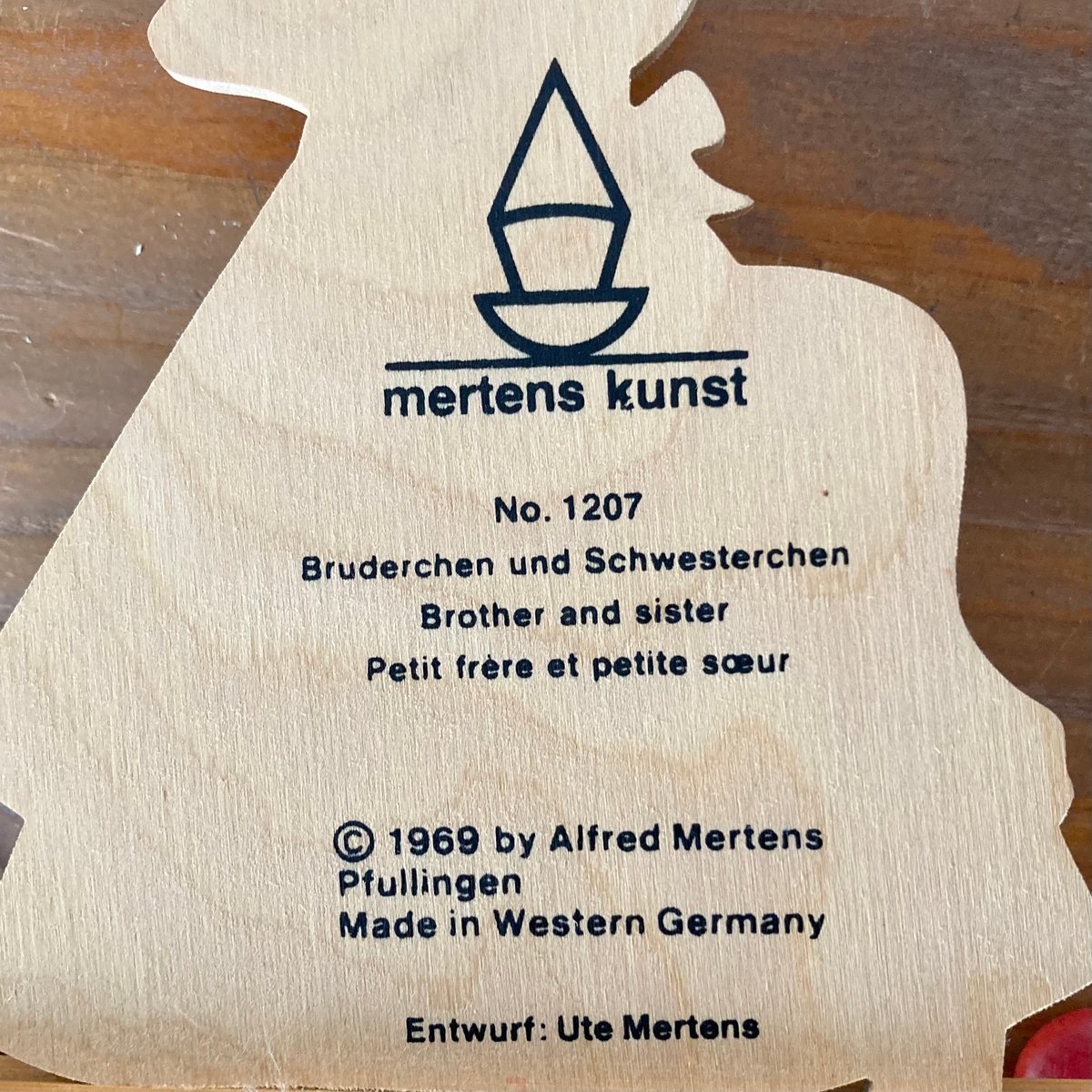 MERTENS-KUNST ウォールデコ 壁掛け 1969年 | MILMOUNTAIN STORE
