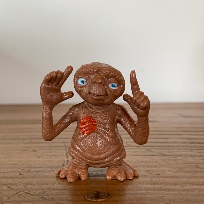 『映画E.T.』1982年 フィギュア 4点セット SF　ビンテージ　宇宙人 映画E.T.』1982年 フィギュア 4点セット SF ビンテージ 宇宙人