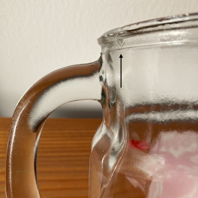 Strawberry Shortcake ストロベリーショートケーキ ガラスピッチャー