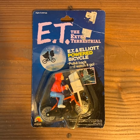 E.T. & ELLIOTT POWERD BICYCLE 1982 NOS vintage デッドストック