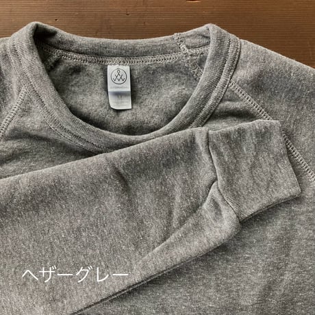 ALTERNATIVE APPAREL オルタナティブ アパレル エコフリース ラグラン スウェット