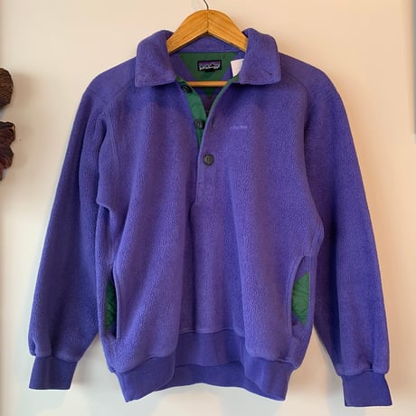 patagonia 1990-1991 lightweight synchilla pullover Rマーク パタゴニア 美品 made in USA vintage