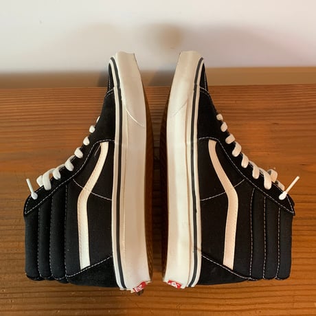 VANS スケートハイ BLACK NOS デッドストック 1990年後期〜2000年前期 オールドバンズ