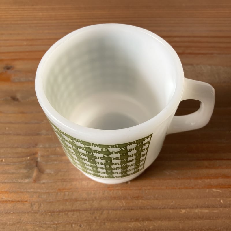 FIRE KING Square Gingham ファイヤーキング スクエアギンガム マグカッ