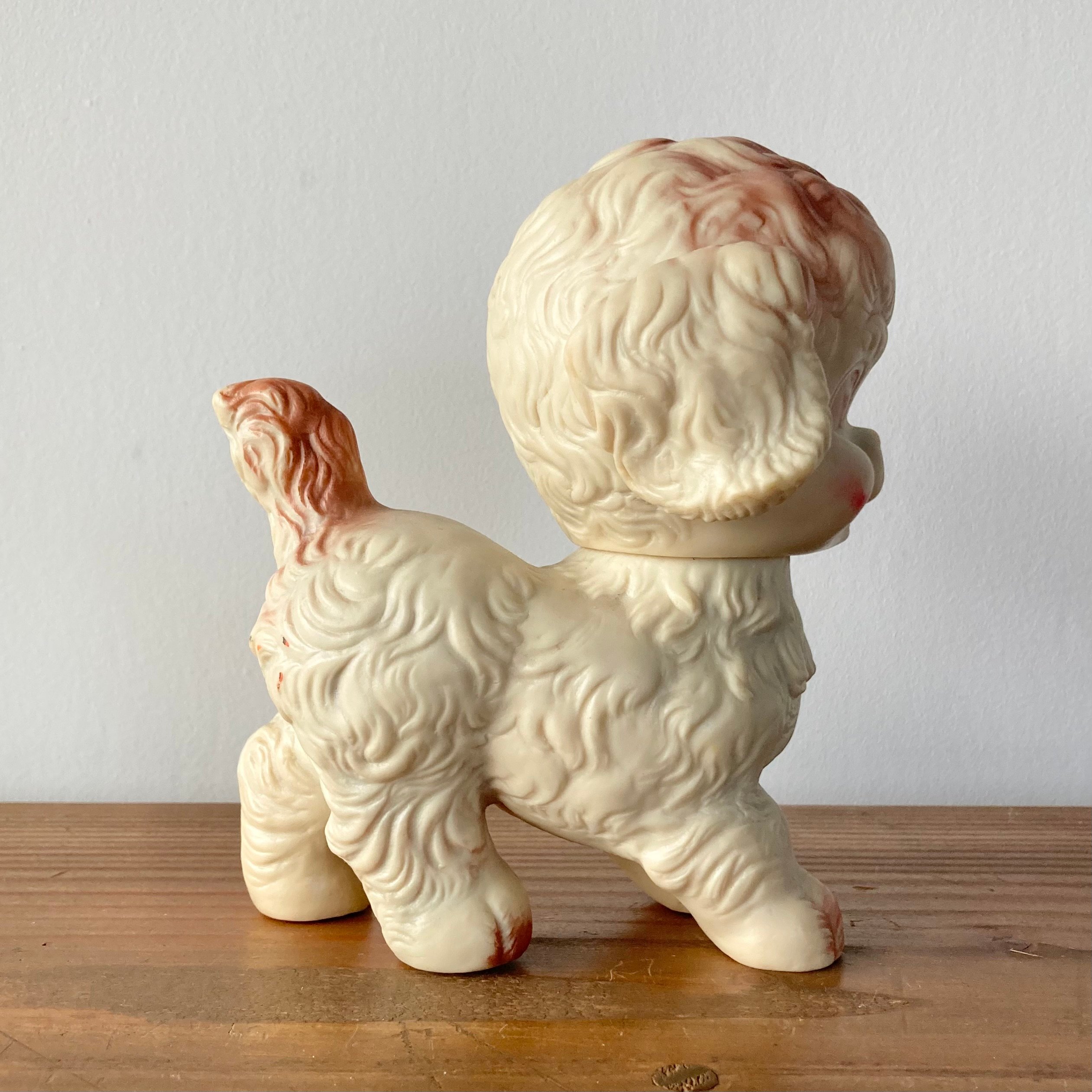 SUN RUBBER Rubber Squeak Doll サンラバー こいぬ ラバードール