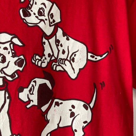 101 DALMATIANS 101匹わんちゃん S/S TEE U.S.A. 1980～1990s