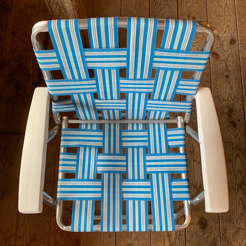 LAWN CHAIR VINTAGE ローンチェア 1970年〜1980年代 ① ライト