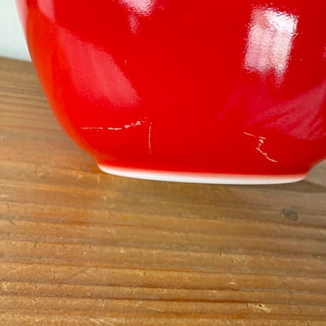 PYREX オールド パイレックス ミキシングボウル M／レッド