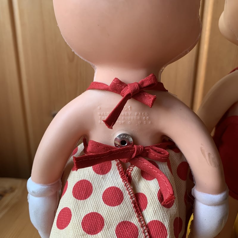 1950s MICKEY MOUSE MINNIE MOUSE SUNRUBBER ラバードー 1950s MICKEY MOUSE MINNIE MOUSE SUNRUBBER ラバードー