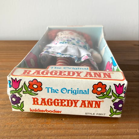 RAGGEDY ANN ラガディアン ドール Knickerbocker デッドストック