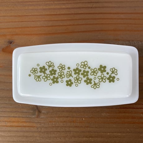 PYREX オールドパイレックス バターディッシュ／Spring Blossom スプリングブロッサム