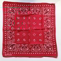 ヴィンテージ バンダナ レッド エレファントブランド 1960s／32