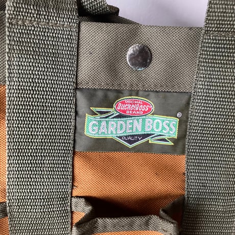 BUCKET BOSS GARDEN BOSS DUCKWEAR USA ガーデントートバッグ ツールバッグ 1990s vintage