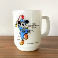FIRE KING ANCHOR HOCKING Disney The Mickey Mouse Club PEPSI ファイヤーキング ミッキーマウスクラブ マグカップ
