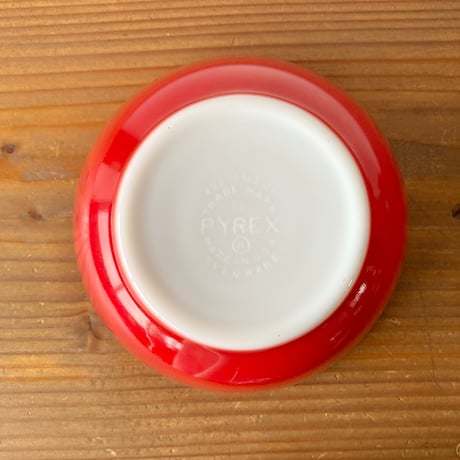 PYREX オールド パイレックス ミキシングボウル M／レッド