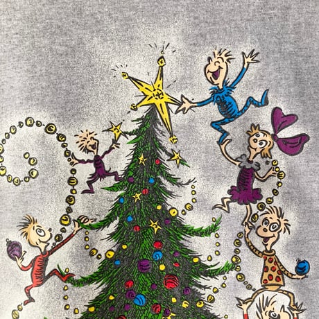 Dr.Seuss Grinch & Max ドクター・スース グリンチのクリスマス S/S Tee 2001年