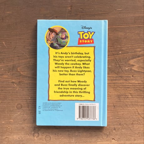 Disney TOY STORY トイストーリー 英語絵本 Ladybird 1995年