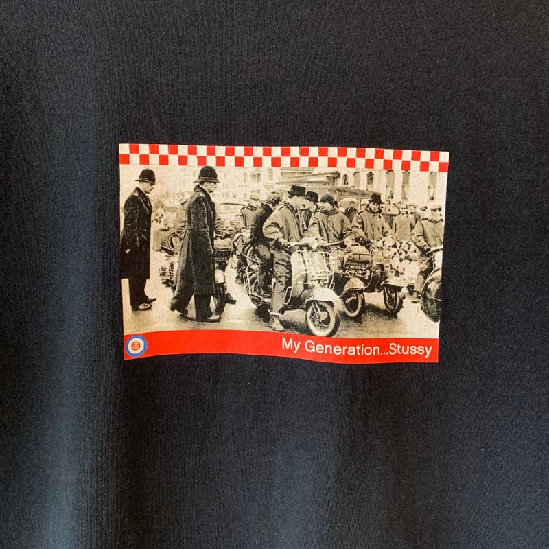 Stussy Tシャツ ネイビー90's My Generation Tee Stussy Tシャツ ネイビー90's My Generation Tee