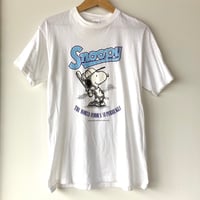 PEANUTS SNOOPY THE WORLD FAMOUS SUPERBEAGLE スヌーピー S/S TEE 1990s