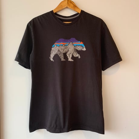 patagonia  BACK FOR GOOD BEAR S/S  パタゴニア オーガニックコットン 熊 ベアー VINTAGE