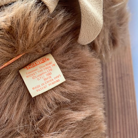 Wicket the Ewok 1 -STAR WARS- 1983 KENNER イウォーク ぬいぐるみ 1983年 VINTAGE