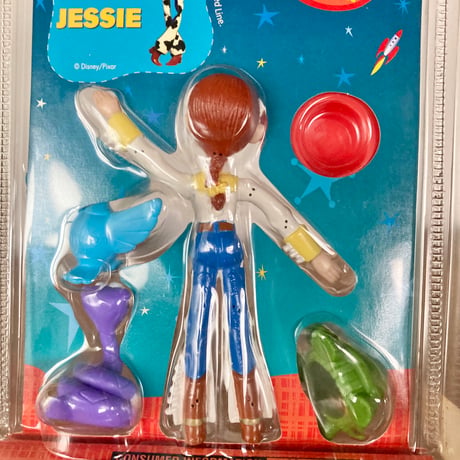 Disney TOY STORY2 JESSIE＆CRITTERS Mattel トイストーリー2  ジェシー ベンダブル クリッターズ フィギュア