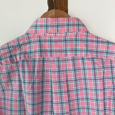 Ralph Lauren 半袖シャツ ピンク／USED