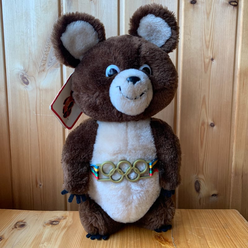 MISHA MOSCOW OLYMPIC GAMES 1980 vintage ミーシャ 19