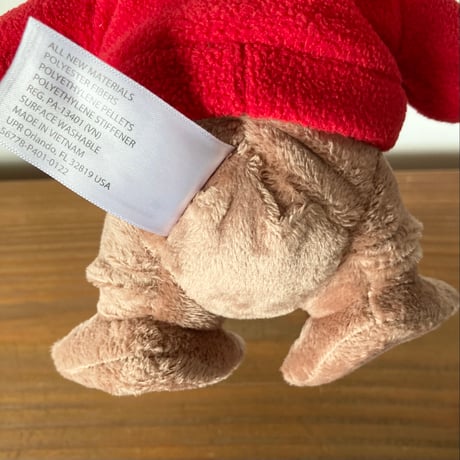 E.T.ぬいぐるみ 赤パーカ UNIVERSAL STUDIOS 紙タグつき