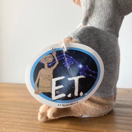 E.T. グレーパーカー ぬいぐるみ UNIVERSAL STUDIOS GUND 1998年