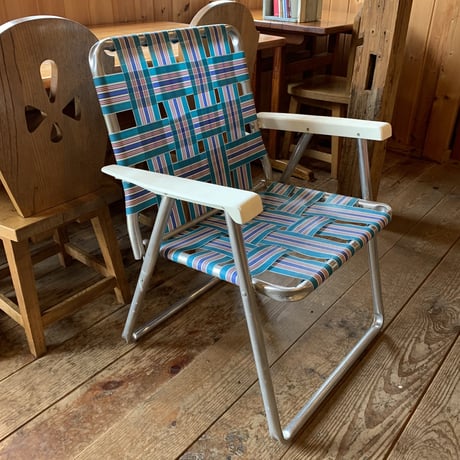 LAWN CHAIR VINTAGE 1960〜1970年代／ブルー系