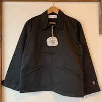 OIL WORK GARMENT ワークジャケット ブラック S NOS DEADSTOCK BLUCO VINTAGE