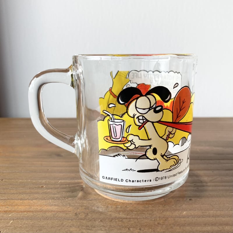 GARFIELD McDonald's ガーフィールド マクドナルド ガラスマグ Anchor